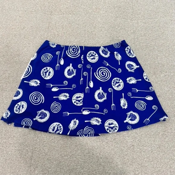 NWT LISA SAYA GAH DARCY SKORT- CAVIAR DREAMS BLUE-SIZE MEDIUM - Picture 5 of 5